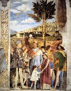Andrea Mantegna The Meeting oil on canvas